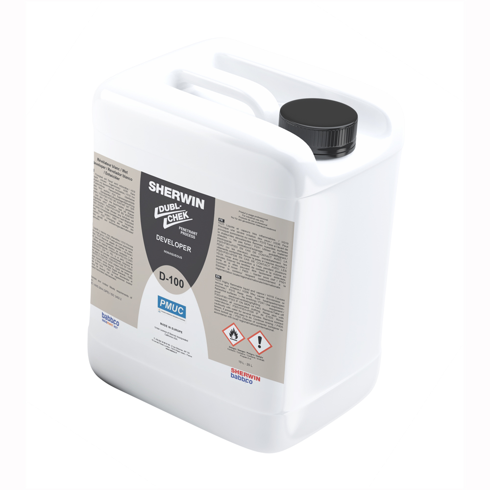 D100 WHITE DEVELOPER 10L BARREL (PMUC)