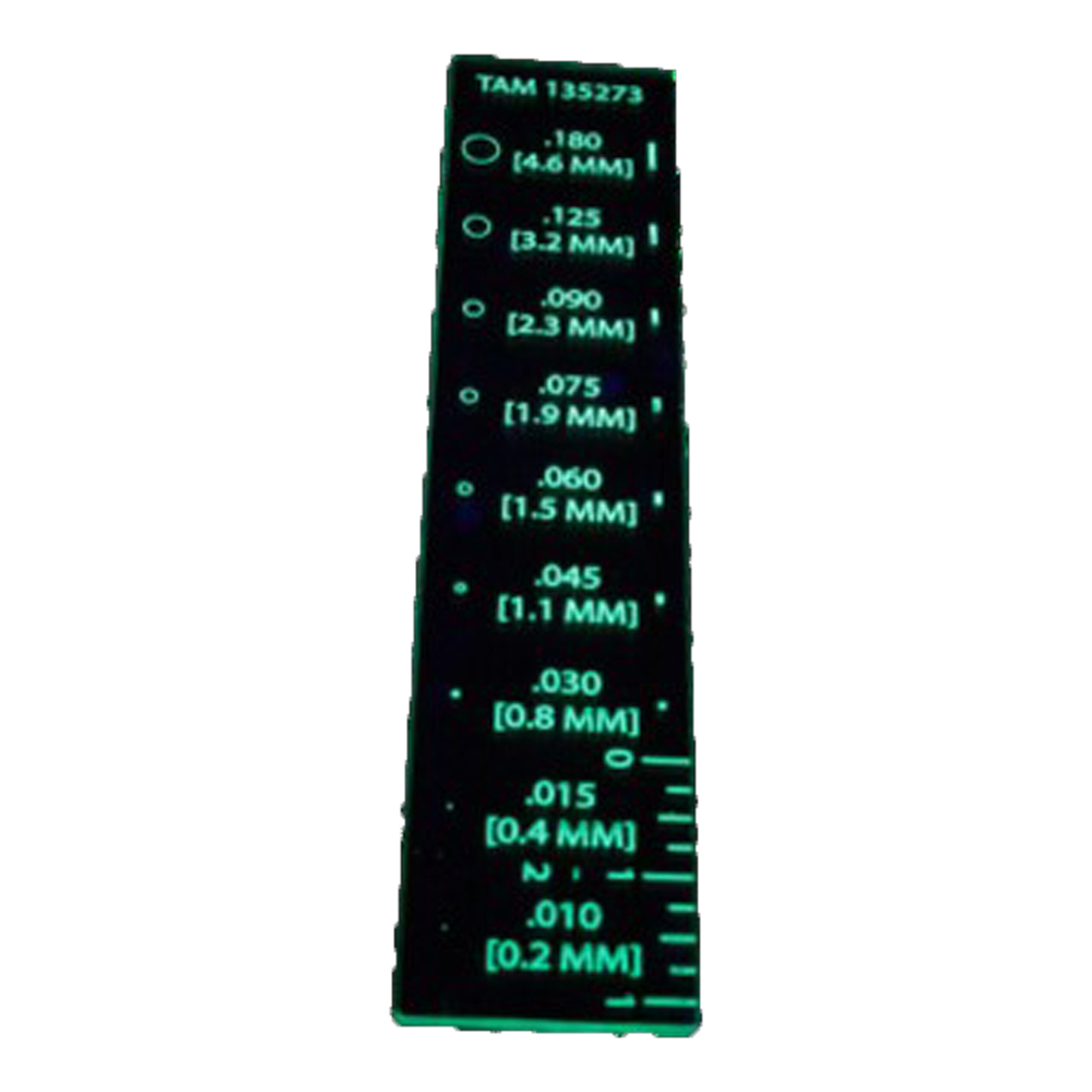 PLAQUETTE DIMENSIONNEMENT UV TAM 135273