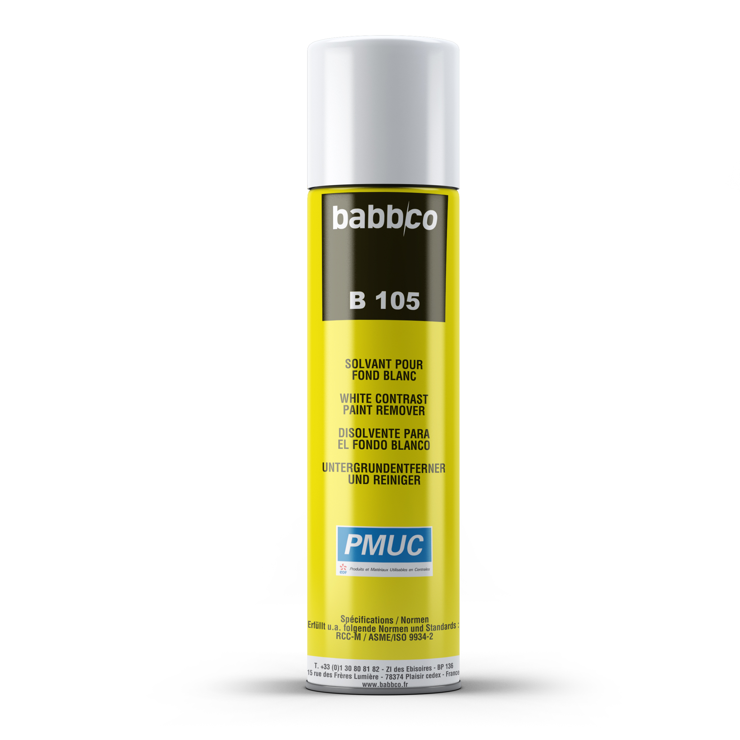 B105 SOLVANT POUR CONTRASTE 500ML AEROSOL (PMUC)