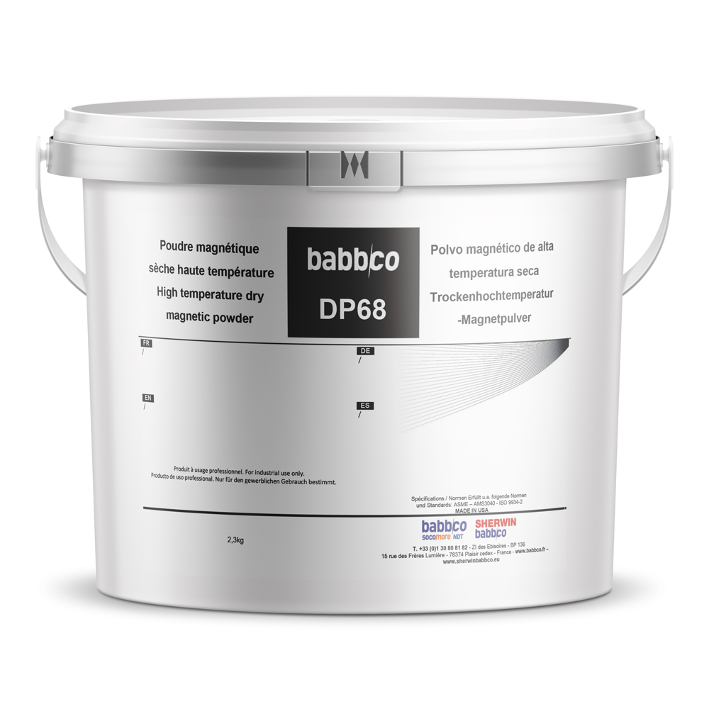 DP68 POUDRE MAGNETIQUE BLEUE HT 2,3KG POT (427°C)
