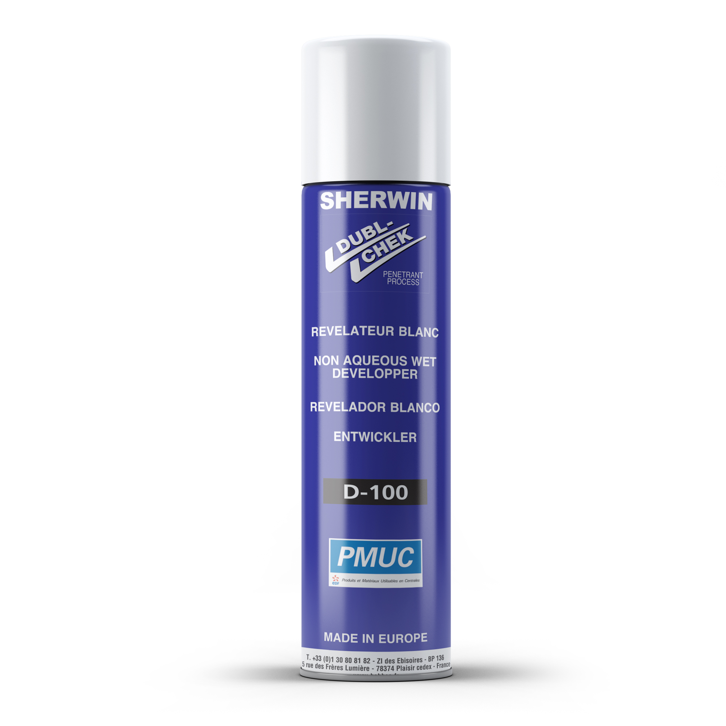 D100 REVELATEUR BLANC 500ML AEROSOL (PMUC)