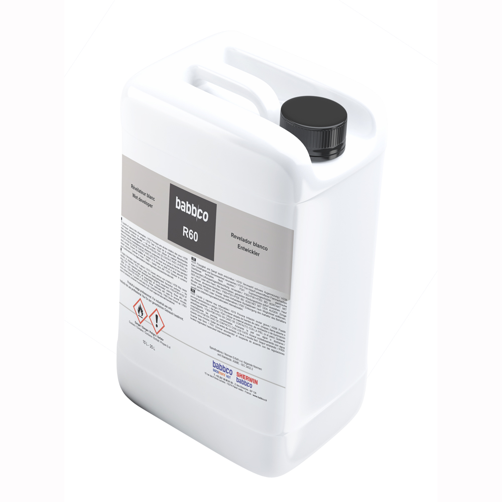 R60 REVELATEUR BLANC 25L BIDON