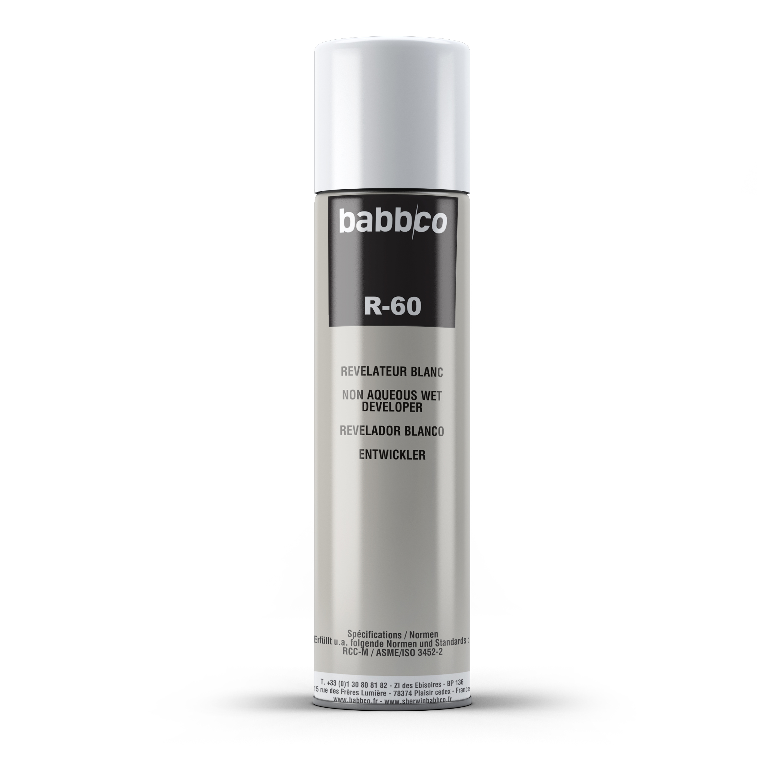 R60 REVELATEUR BLANC 500ML AEROSOL