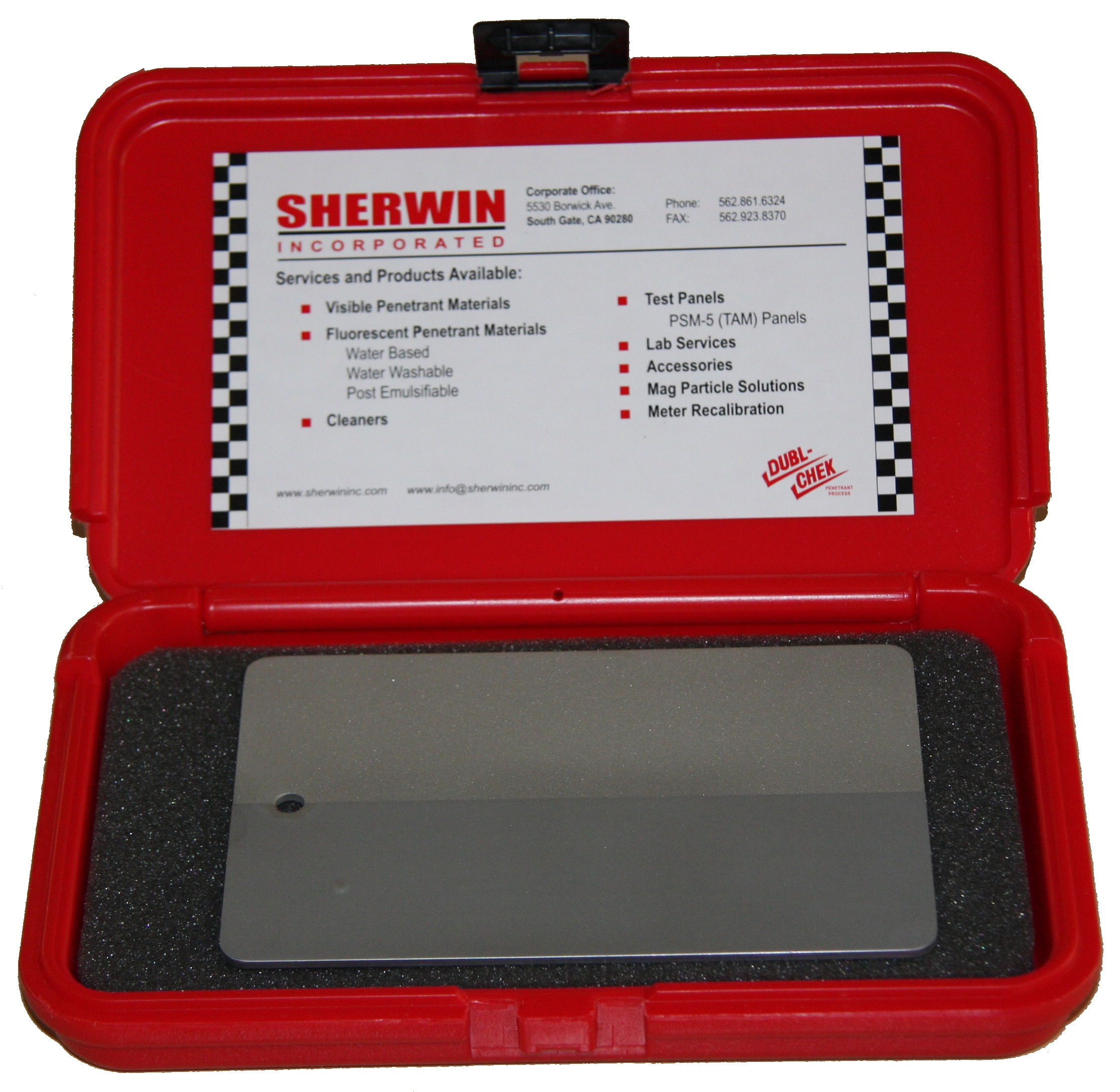 PSM5G TEST PANEL (ENTIRELY GRIT-BLASTED)