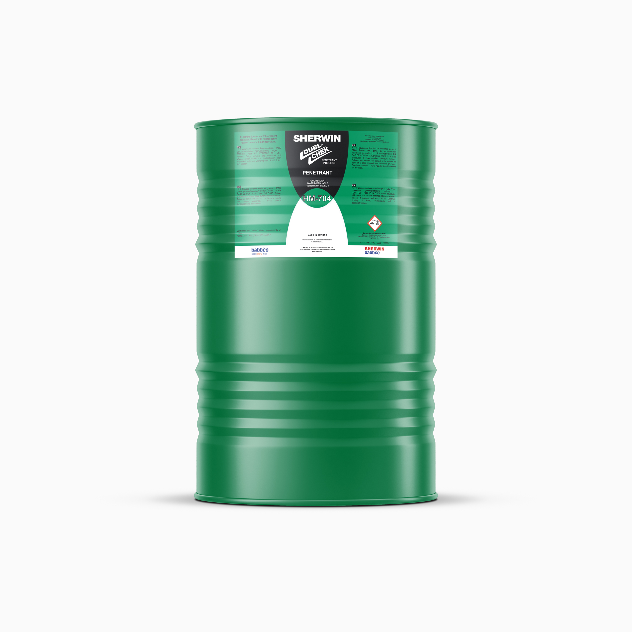 HM704 PENET FLUO WW 200L FUT NIVEAU 4 AMS2644