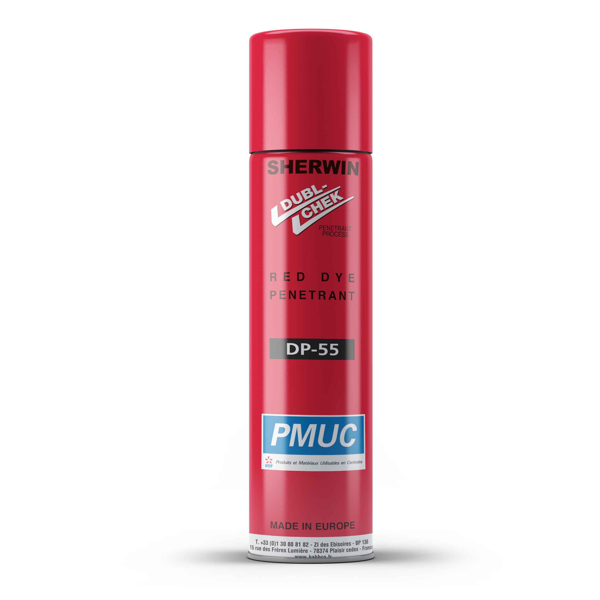 DP55 RED DYE PENETRANT 500ML AEROSOL (PMUC)
