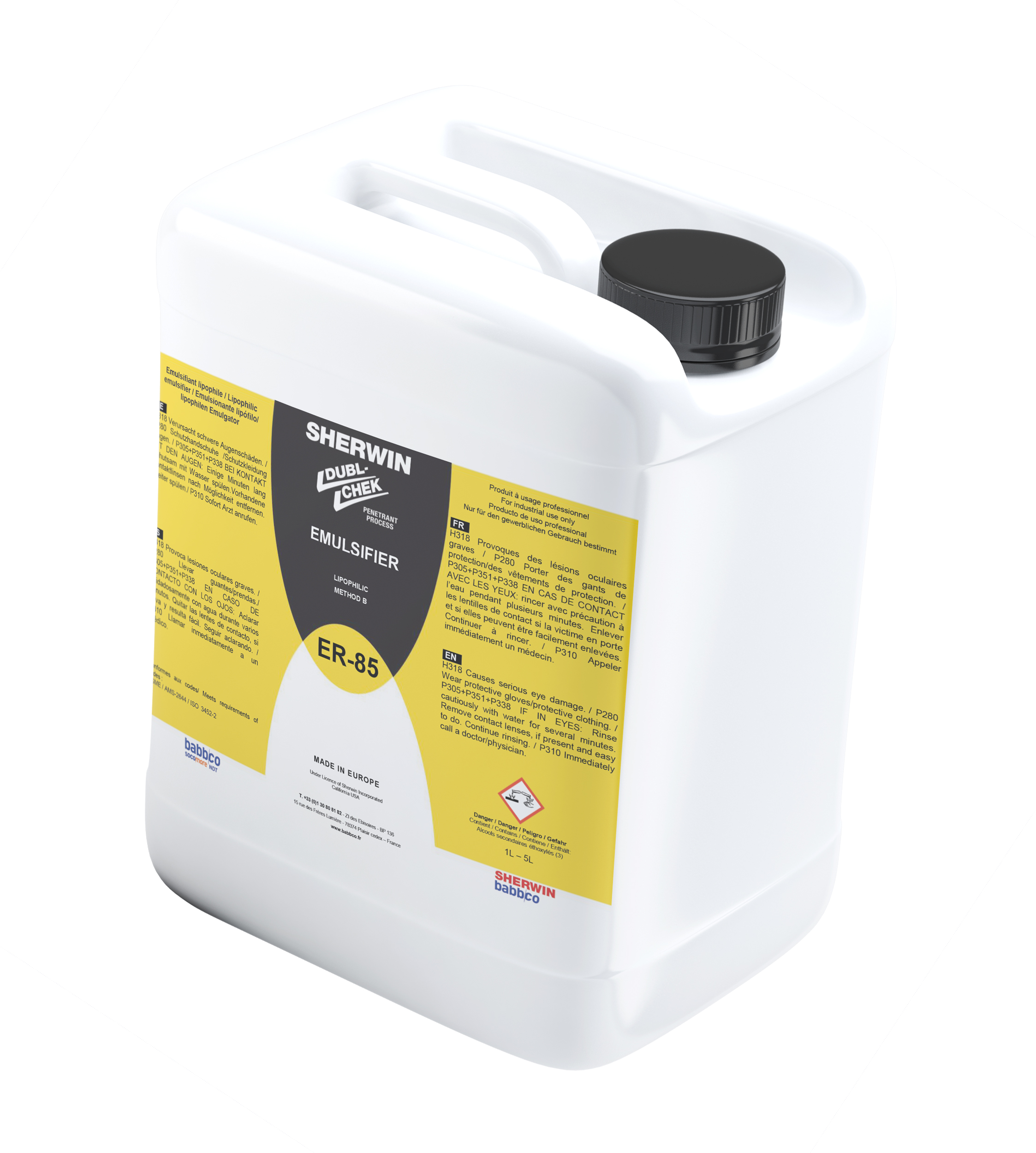 ER85 EMULSIFIER LIPO 5L BARREL (AMS2644)