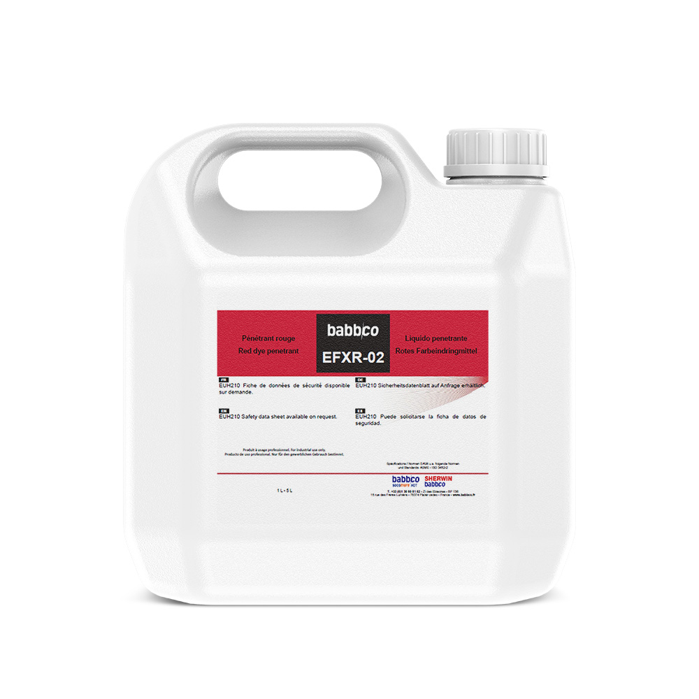 EFXR-02 PENETRANT ROUGE BIODEGRADABLE 1L BIDON
