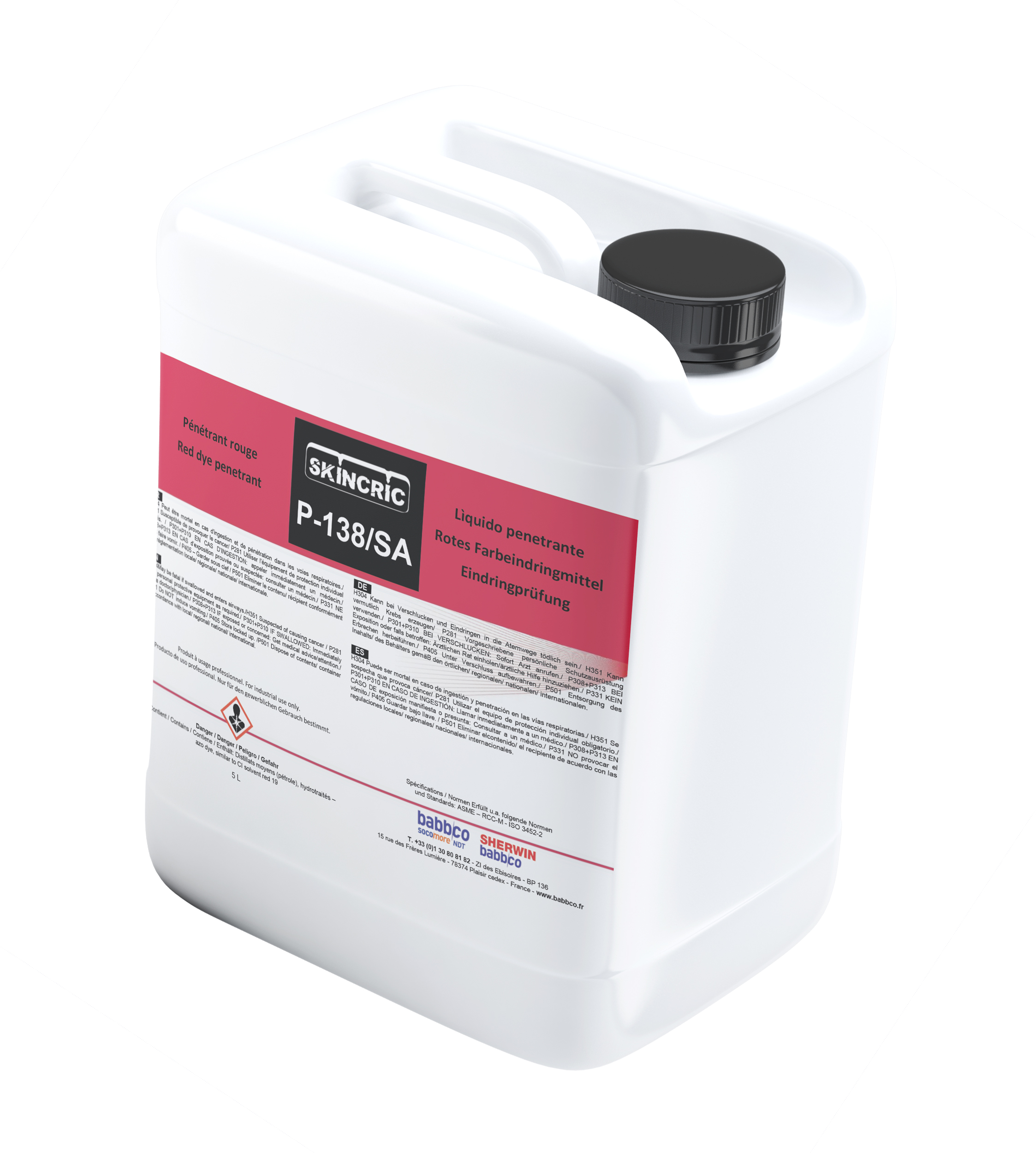 P138 PENETRANT 5L BARREL