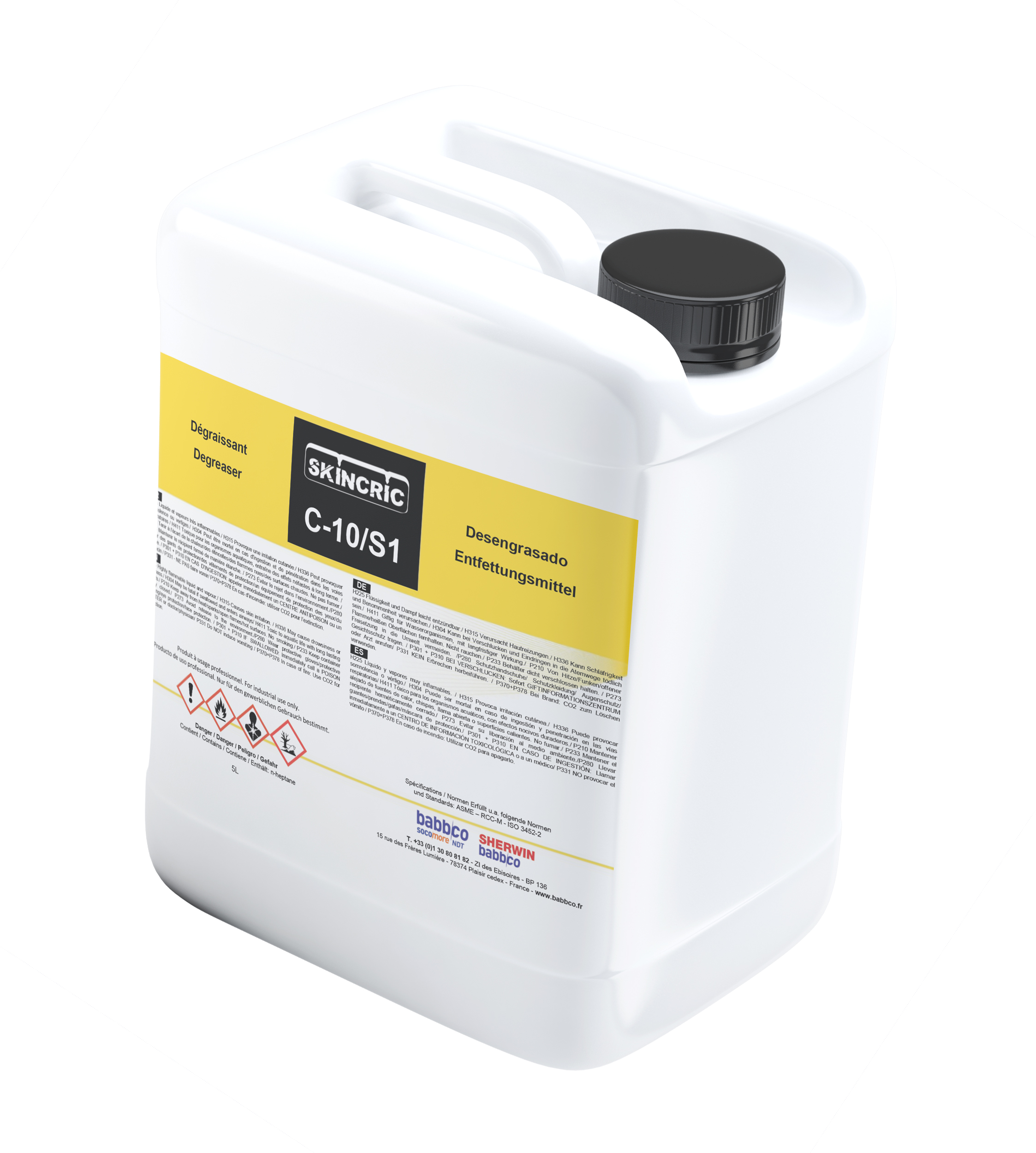 C10/S1 CLEANER/DEGREASER 5L BARREL