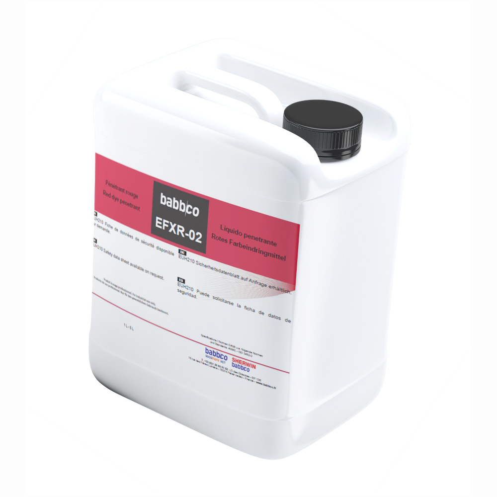 EFXR-02 PENETRANT ROUGE BIODEGRADABLE 5L BIDON