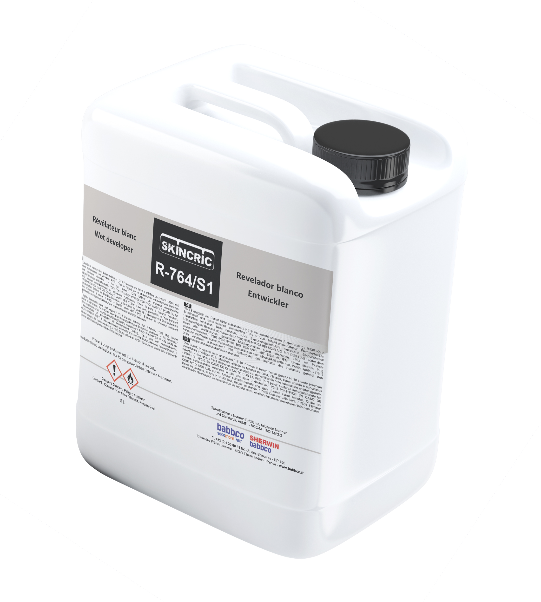 R764 DEVELOPER 5L BARREL