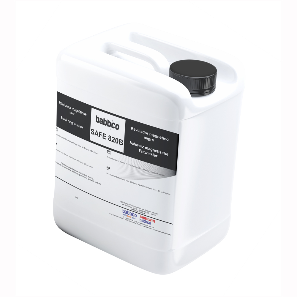 SAFE820B CONCENTRE REVELATEUR MAGNETIQUE NOIR 10L