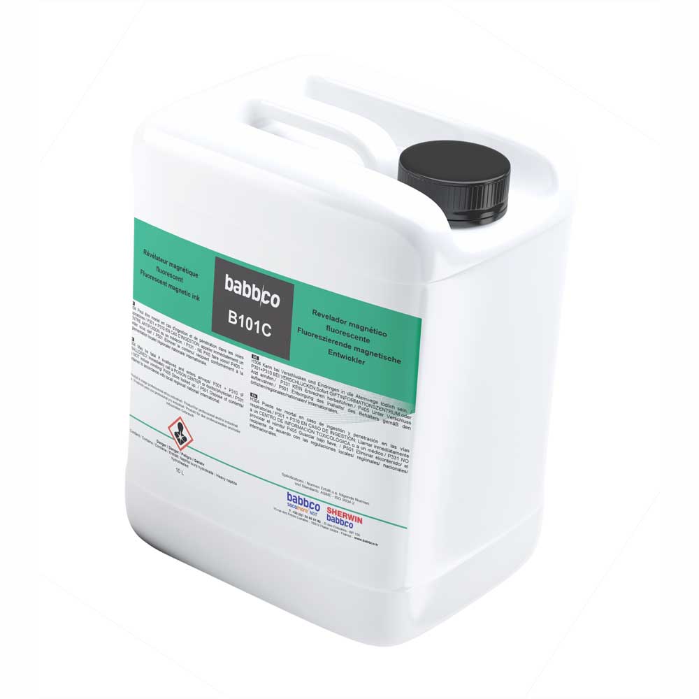 B101C REVELATEUR MAGNETIQUE FLUO 10L BIDON (ASME)