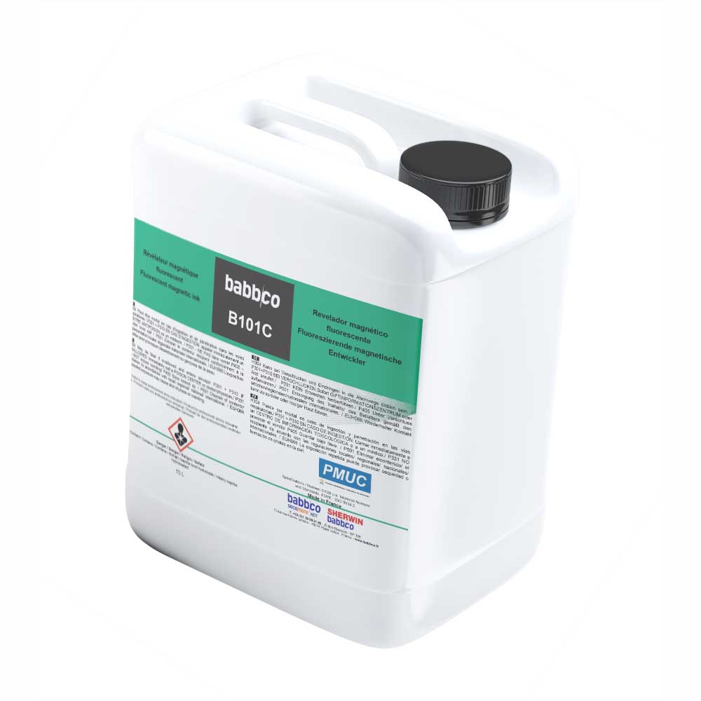 B101C REVELATEUR MAGNETIQUE FLUO 10L BIDON PMUC