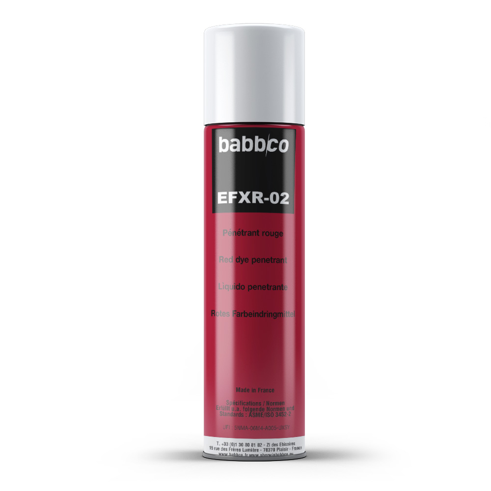 EFXR02 RED BIODEGR PENETRANT 400ML AEROSOL