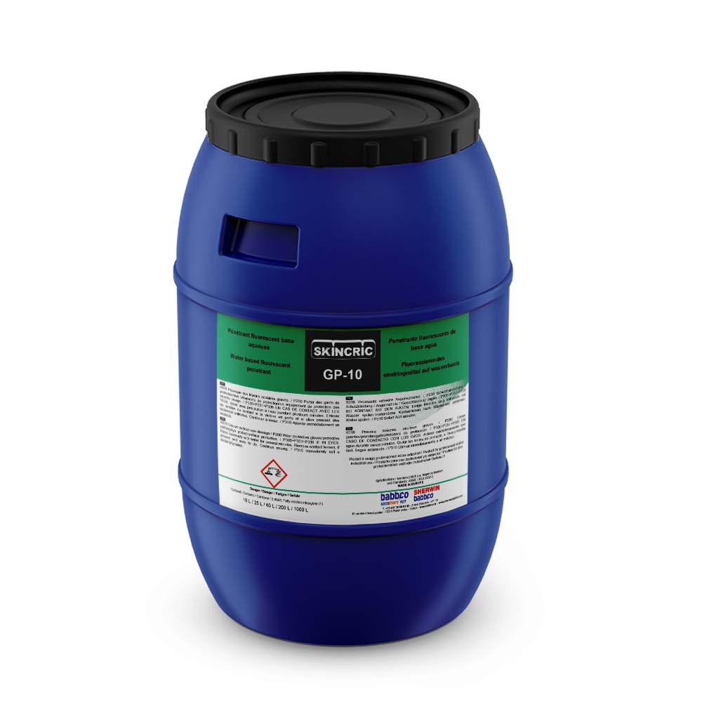 SKINCRIC GP-10 PENETRANT FLUO WW 60L BIDON NIVEAU 1