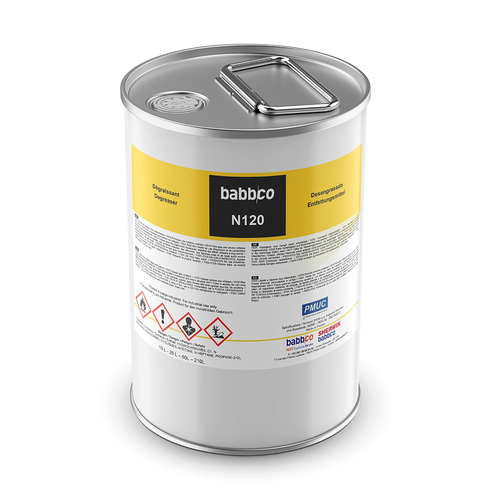 N120 DEGREASER 10L METAL CAN (PMUC)