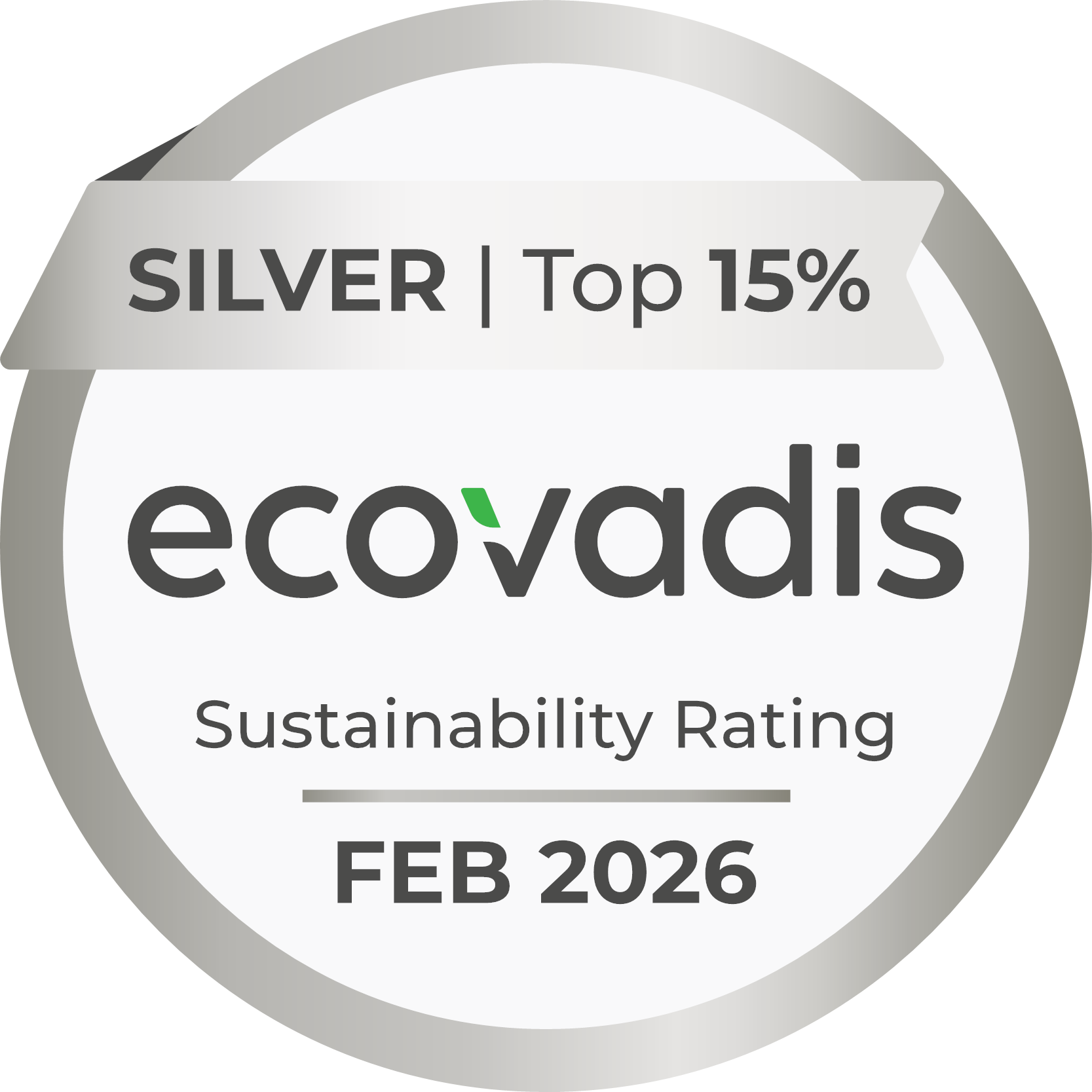 BABBCO is awarded the EcoVadis Silver Medal!