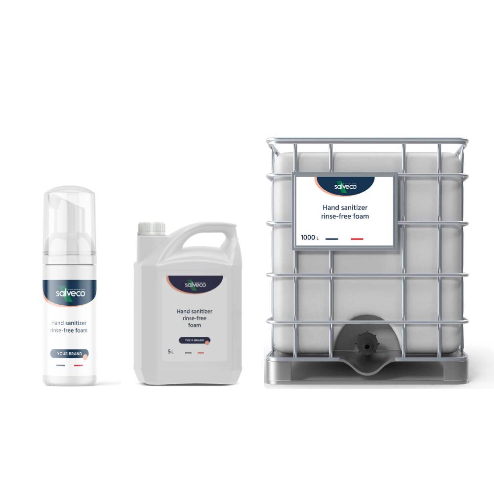 HAND SANITIZER RINSE-FREE FOAM