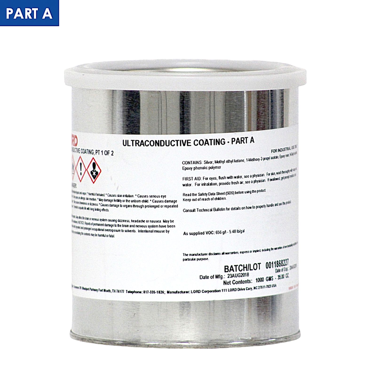ULTRACONDUCTIVE COATING 4011 PART A