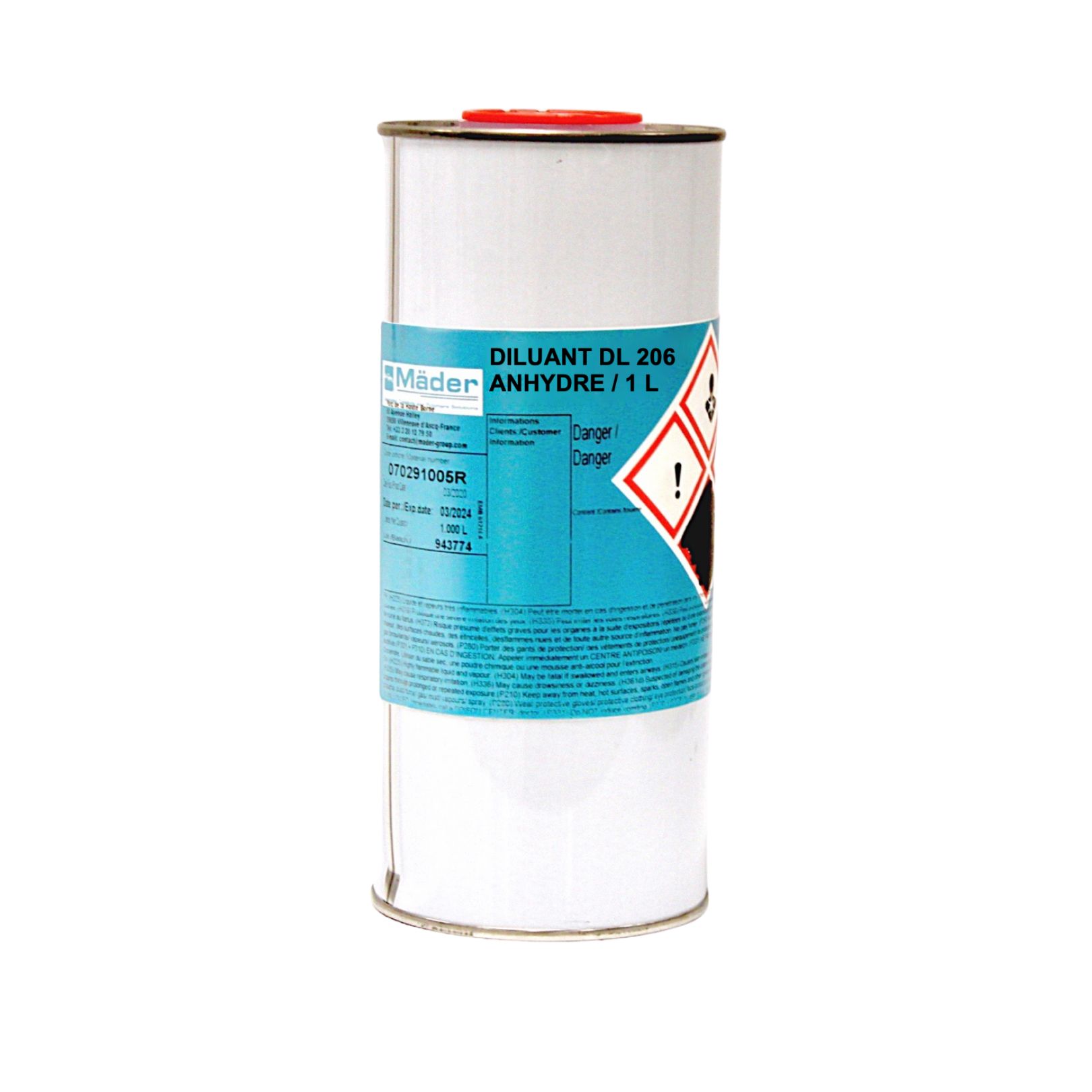 DILUANT DL 206 ANHYDRE